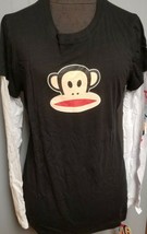 PAUL FRANK Blue Long Sleeve Womens Cotton Shirt Monkey New W/ Tags Size ... - £12.50 GBP