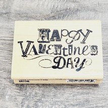 Stampabilities Funky Valentines Day GR1146 Wood Mounted Rubber Stamp 2008 - $10.00