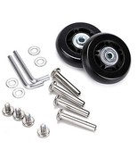 OwnMy 60mm x 18mm Luggage Suitcase Replacement Wheels Rubber Swivel Cast... - $35.88