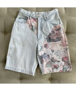 Vintage 80s Early 90s Cherokee High Rise Denim Jean Shorts 9 XS S 9” Inseam - €23,48 EUR
