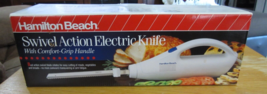 Hamilton Beach 74100 Swivel Action Electric Knife with Comfort Grip Handle - $26.72