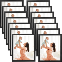 CRUGLA 8X10 Magnetic Picture Frames for Refrigerator 12 Packs, Modified Magnetic - £25.74 GBP