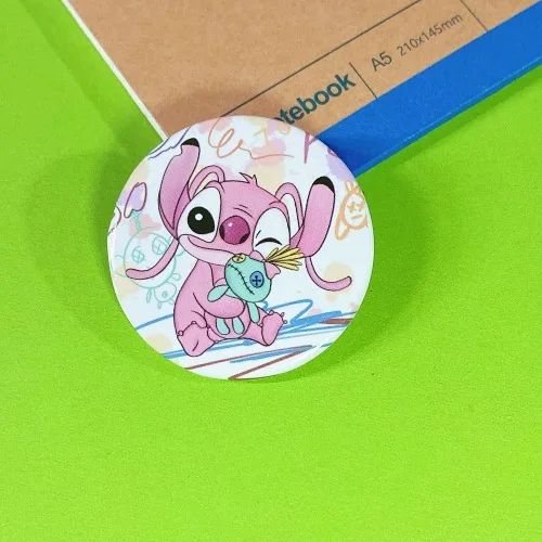 Anime Lilo Stitch Brooch Student Cosplay Clothing Badge Kawaii Stitch Ba... - $0.62