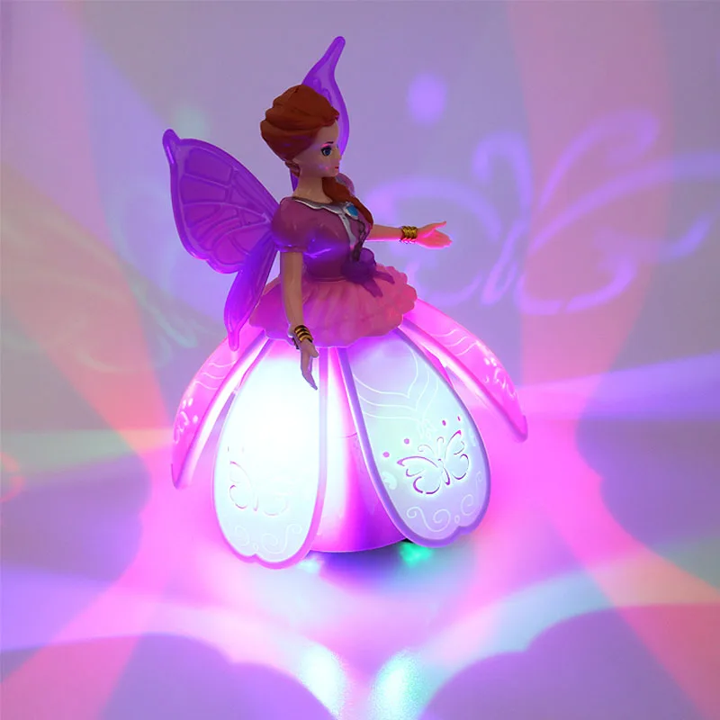 Electronic Baby Toys With Sound and Light Flash Dancing Girls Toys Princess - £23.16 GBP