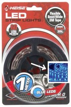 NEW Heise 3&#39; ft BLUE LED Strip Lights 3M Car 3528 Metra Car Truck Lighting HB135 - £6.00 GBP