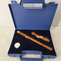Goldon Blockflote C-Sopran Solo 2 piece Wood Flute Recorder Germany 707741 - $33.55 CAD