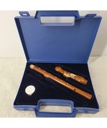 Goldon Blockflote C-Sopran Solo 2 piece Wood Flute Recorder Germany 707741 - $33.78 CAD