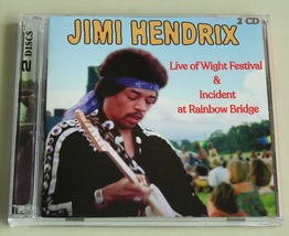 JIMI HENDRIX - Incident at RAINBOW Bridge &amp; Live at Isle of Wight Festiv... - £18.31 GBP
