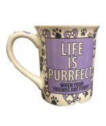 LORRIE VEASSEY Mug Cat Person Purrfect Furry Friends Tea Cup Our Name Is... - £7.11 GBP