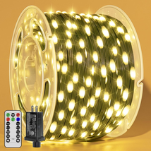 Christmas Lights 1200 LED 394 FT, Waterproof Outdoor String Lights with Remote a - £50.79 GBP