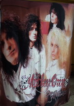 MOTLEY CRUE Dr. Feelgood Band FLAG CLOTH POSTER BANNER CD Glam Metal - £15.98 GBP