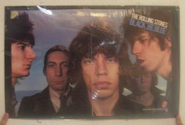 Rolling Stones Poster Trade Ad Black And Blue - £140.58 GBP