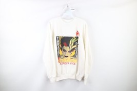 NOS Vtg 80s Womens Large Spell Out Thrashing Doves Bedrock Vice Band Sweatshirt - £79.08 GBP