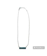 Pura Vida Sterling Silver Turquoise Bar Necklace, 18 - £31.46 GBP