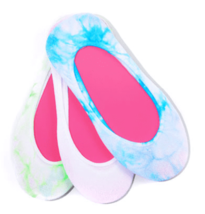HUE Donna Nascosto Foderato Calzini Assortiti Neon Cravatta Tinto Taglia... - $4.93