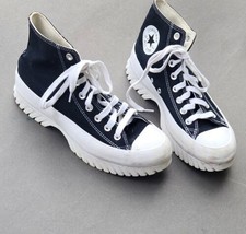 Converse Womens Chuck Taylor All Star Lugged 2.0 High Black Sneaker Shoe... - £38.86 GBP
