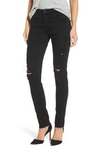 NWT AG PRIMA CIGARETTE 5 YEARS BLACK DESTRUCTED JEANS 29 - £78.44 GBP