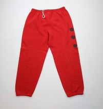 Vintage 90s Streetwear Mens XL Distressed Paw Print Sweatpants Joggers R... - $34.60