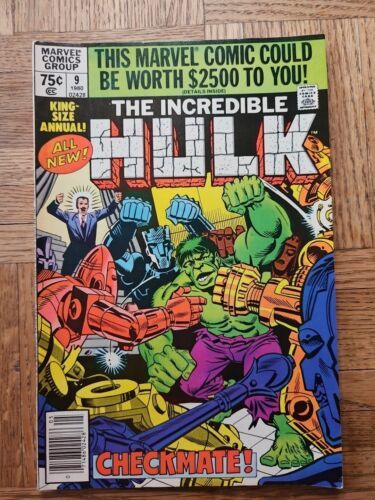 Primary image for The Incredible Hulk King Size Annual #9 Marvel Comics 1980