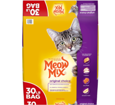 Meow Mix Original Choice Dry Cat Food, 30 Pounds - $29.92