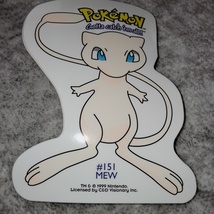 1990s Pokemon MEW Vinyl Decal Sticker New old stock! More to come! - $6.00