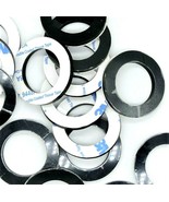 Adhesive Backed Rubber Spacers 1&quot; ID x 1 1/2&quot; OD 1/8&quot; Thick Various Pack... - £8.03 GBP+