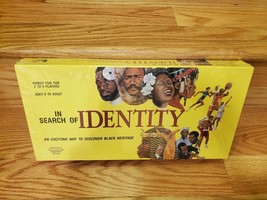 RARE Vintage 1984 Identity Toys In Search of Identity Discover Black Her... - $219.73