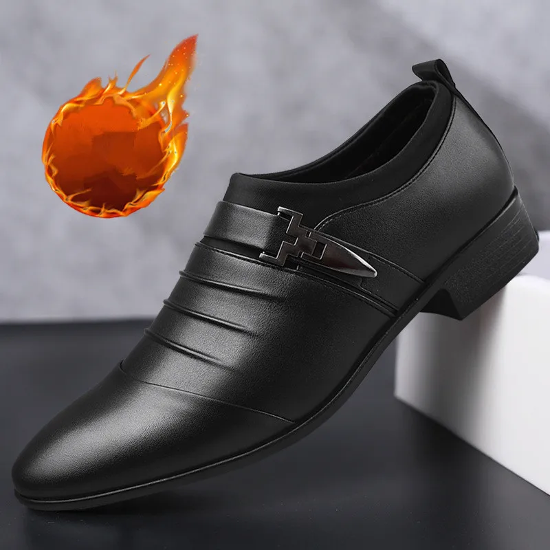 Ion business dress men shoes 2021 new classic leather men s suits shoes fashion slip on thumb200