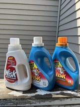 Wisk Laundry Detergent HE Deep Clean Citrus Clean Free &amp; Pure 2x Ultra B... - £50.61 GBP+