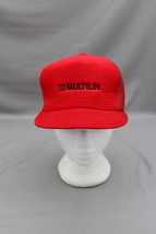 Vintage Corduroy Hat - Multilin Controls - Adult Snapback - $35.00