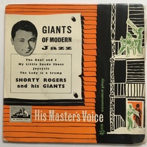 Shorty Rogers And His Giants - Giants Of Modern Jazz (Uk Vinyl Ep, 1955) - £5.82 GBP