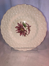 Spode Bermuda Flowers Poinsettia 9 Inch Plate Mint - £27.96 GBP