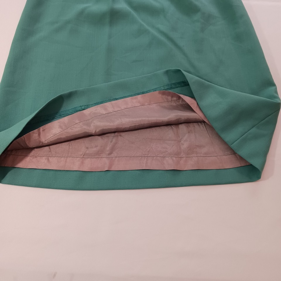 Vintage Evan-Picone Women's Green A-Line Skirt Union Label Made In USA Size 10 Item image 8