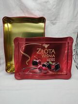 *Empty Tin* Zlota Wisnia W Likierze Empty Tin 9&quot; X 7&quot; X 2 1/2&quot; - $203.25 MXN