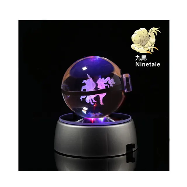 led base Huggable &amp; Cute! Anime Pokemon 3D Crystal - £8.58 GBP