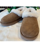 Uggs Ugg Nita Shearling Slippers Booties Chestnut Brown 1011894 Size 7 NWOB - $89.00