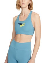Nike Womens Logo Racerback Medium Impact Sports Bra Small - £34.18 GBP