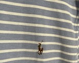 Polo Ralph Lauren Men Striped Knit Oxford Big &amp;Tall Polo Shirt Blue/Whit... - $37.61
