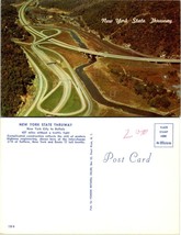New York(NY) Suffern Interchange NYC to Buffalo State Thruway Vintage Postcard - £7.37 GBP