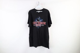 Vintage Mens XL Faded 2011 Kid Rock Ford Field Band Tour T-Shirt Black Cotton - £31.61 GBP