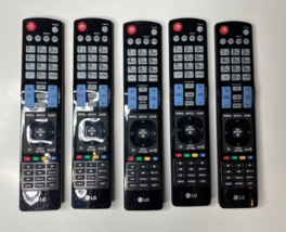 5 Lot LG AKB73755450 TV Remote for 32LX560H 43LX560H 49LX560H 55LX570H +... - $23.95
