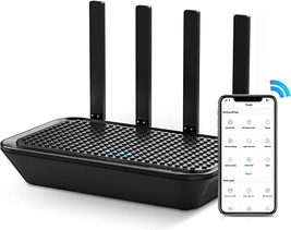 Wifi Router: Ac2100 Dual-Band Smart Wi-Fi Router Upgrades To 2033 Mbps (5G) - £51.48 GBP