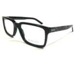 Burberry Eyeglasses Frames B2090 3241 Black Gray Nova Check Square 53-17... - £74.79 GBP