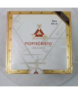 Montecristo Toro Cigar Box 8x8x3 Inch Tobacciana EMPTY Wood - $19.00