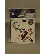 Team Promark New York NY Mets Lil’ Mets Fan On Board Team Car Sign - £1.63 GBP