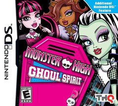 Monster High: Ghoul Spirit - Nintendo DS [video game] - £4.57 GBP