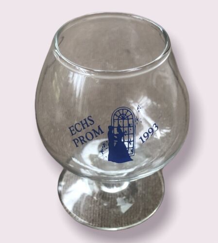 Elkhart, Indiana Central High School Prom Glass With Stem - $9.38