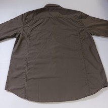 Swaggers designed by Genesis Men's XL Button Up Green Shirt U.S. Force U.S. Flag image 14