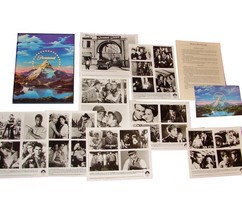 1987 Paramount Pictures 75th Ann. Press Kit 8 B/W Photos, Folder, Postcard, More - £24.03 GBP