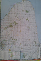Michigan’s Thumb 27 x 39 Laminated Wall Map (G) - £37.28 GBP
